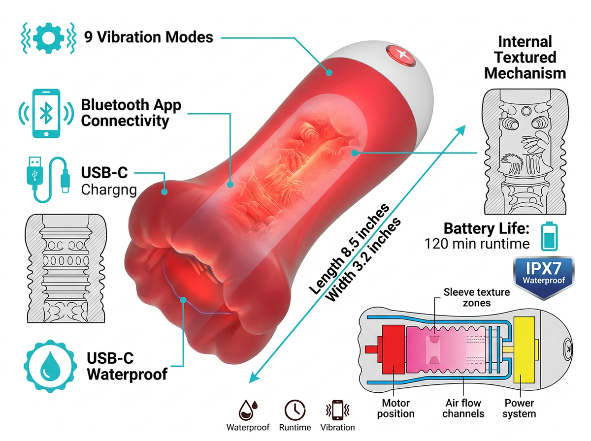 Red-Wave Pro internal mechanism diagram